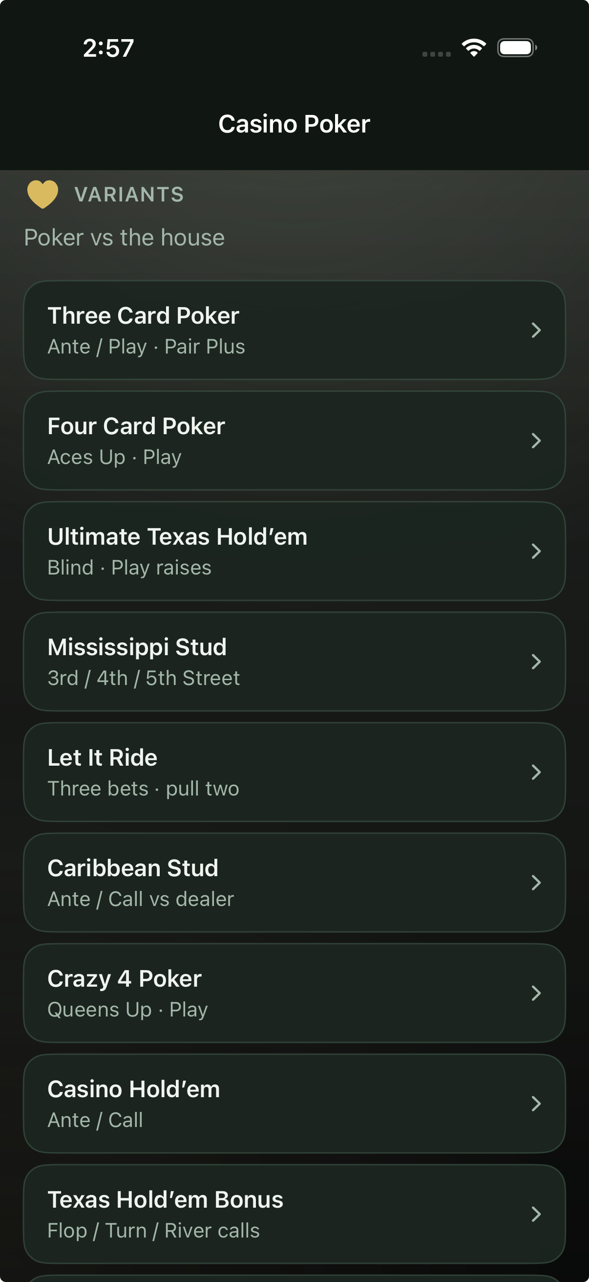 Craps coach with shadows and roll pad